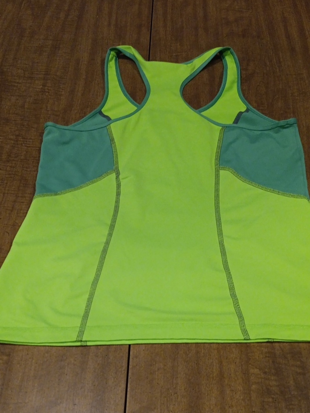 Hollister Lime & Teal Racerback Tank - Picture 4 of 4